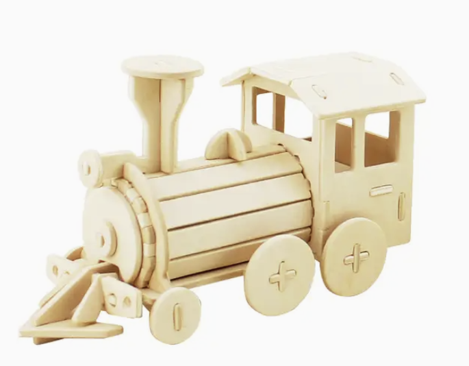 3D Classic Puzzle - Locomotive
