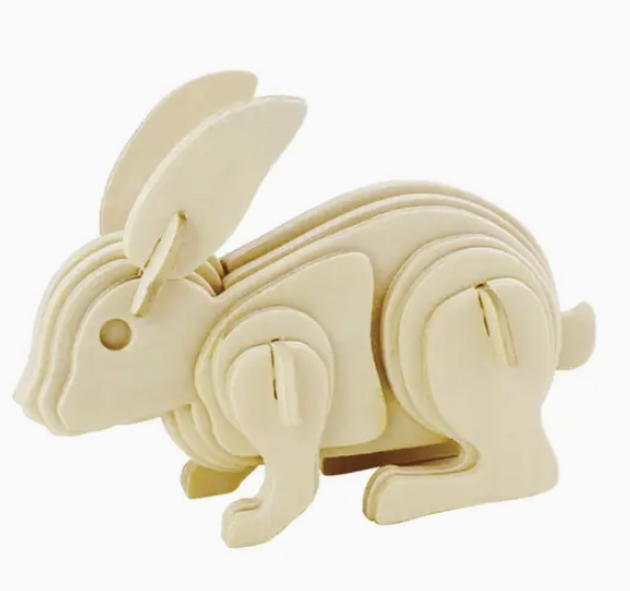 3D Classic Puzzle - Rabbit