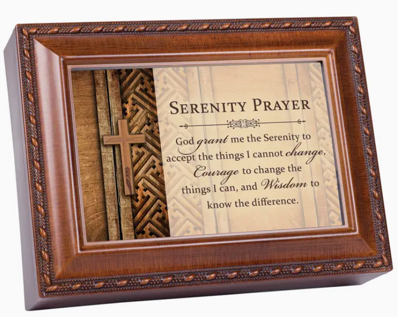 Serenity Prayer Music Box