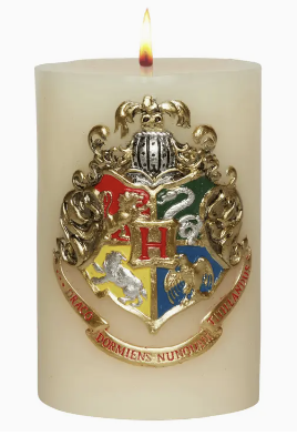 Hogwarts Insignia Candle