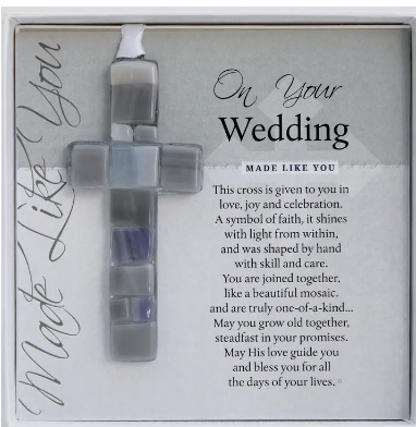 Glass Cross - Wedding