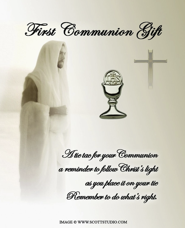 Cherished Moments - Communion Chalice Tie Pin