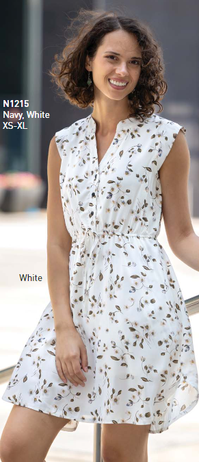 EN/KAY Floral Dress