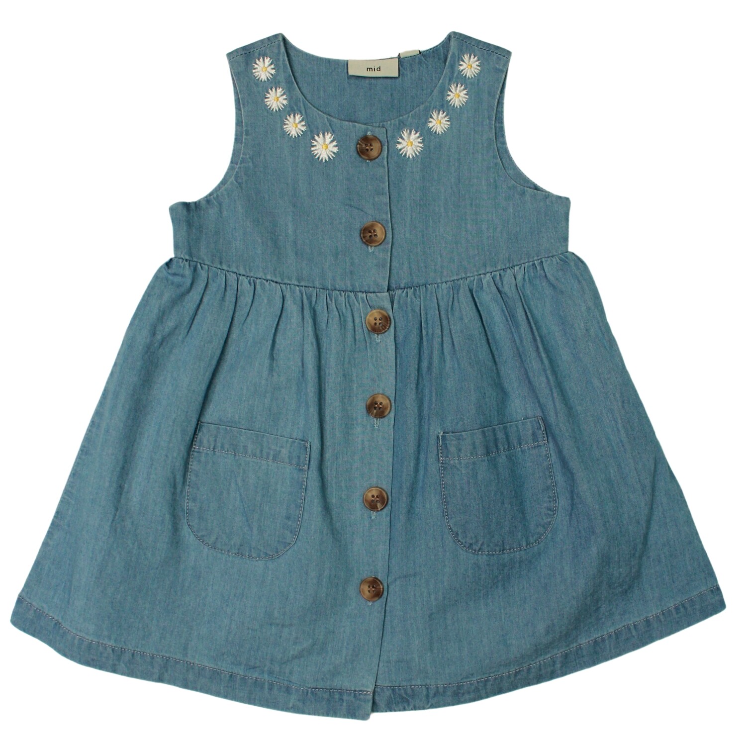 Daisy Button Up Dress