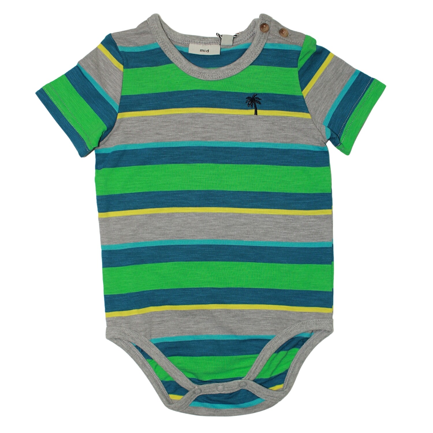 Striped Baby Bodysuit