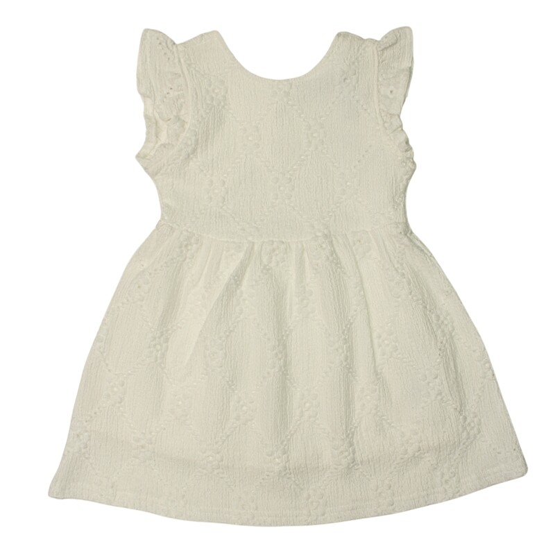 Button Back Eyelet Dress