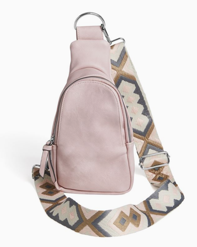 Rhea Crossbody Dusty Pink