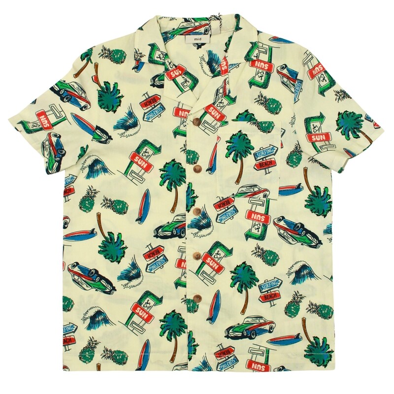 Button Up Beach Shirt