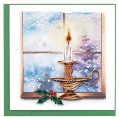 Quilled Card - Christmas Candle