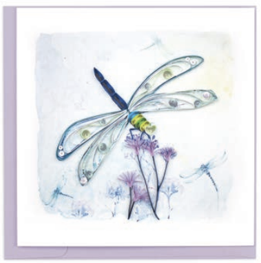 Quilling Card - Emperor Dragonfly