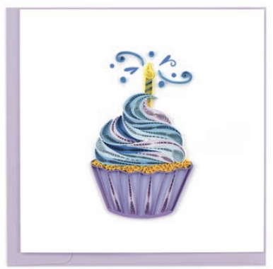Quilling Card - Cupcake and Candle