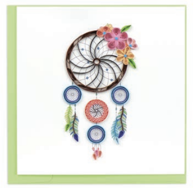 Quilling Card - Dreamcatcher