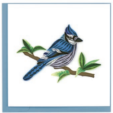 Quilling Card - Blue Jay