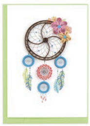 Quilling Card - Gift Encl - Dreamcatcher