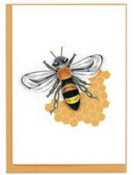 Quilling Card - Gift Encl - Honey Bee