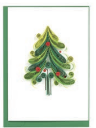 Quilling Card - Gift Encl - Christmas Tree