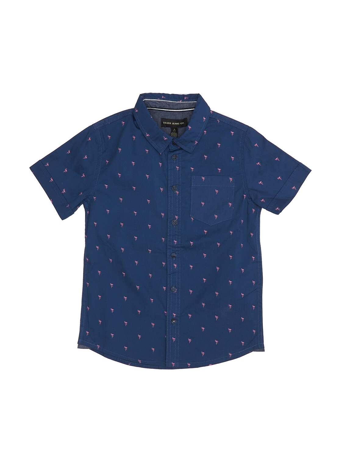 Silver Flamingo Shirt