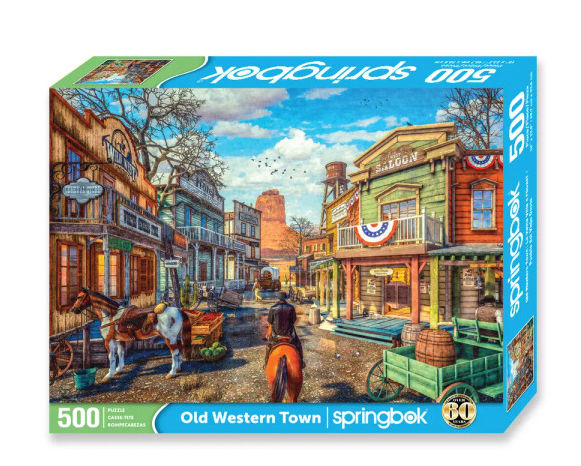 Old Western Town Puzzle 500pc