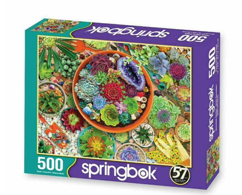 Succulent Puzzle 500pc