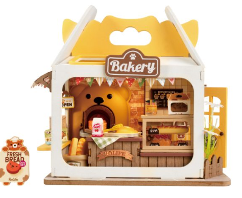 DIY Miniature House Teddys Bread