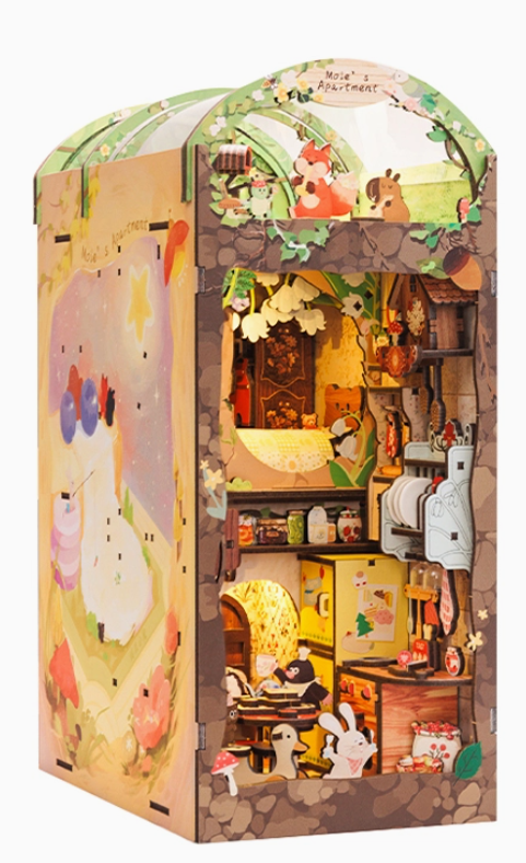 DIY BookNook - Moles Appartment