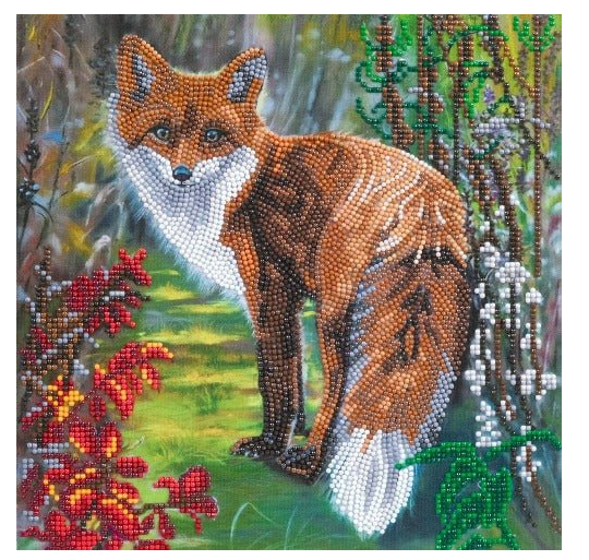 Crystal Art Autumn Fox