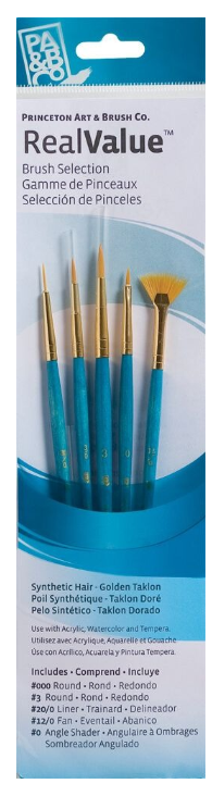 Princeton RealValue - Synthetic Gold Taklon 9170
