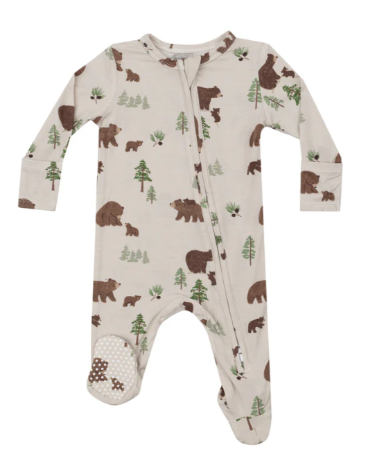 Sweet Brown Bear Footie