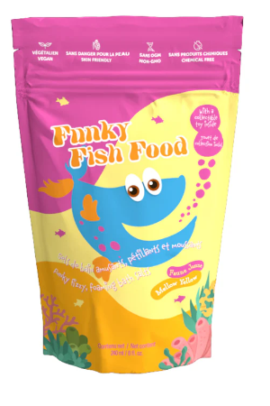 Funky Fish Food Kids Bath