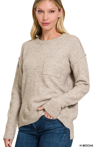 Pocketed Sweater