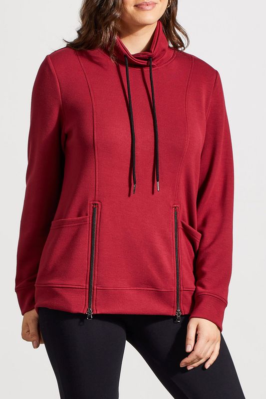 Bordeaux Funnel Neck