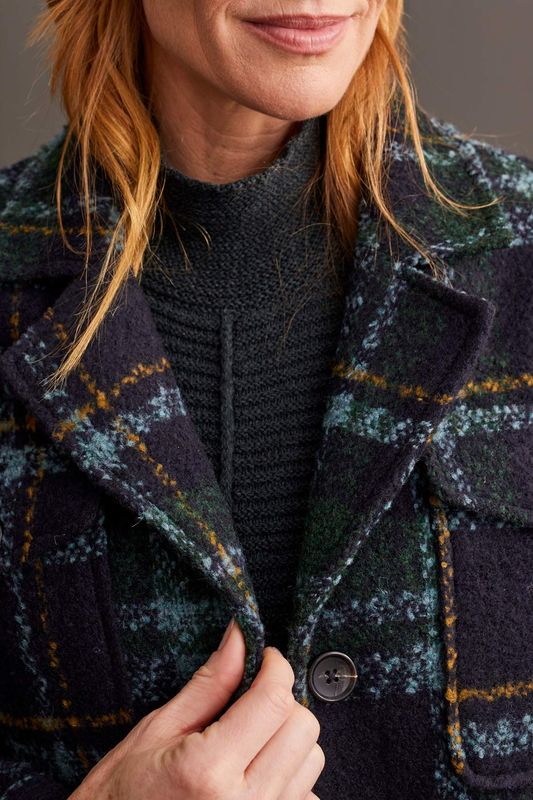 Notch Collar Jacket