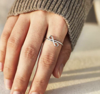 Blush Adjustable Ring