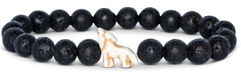 Fahlo - Wolf - Lava Stone