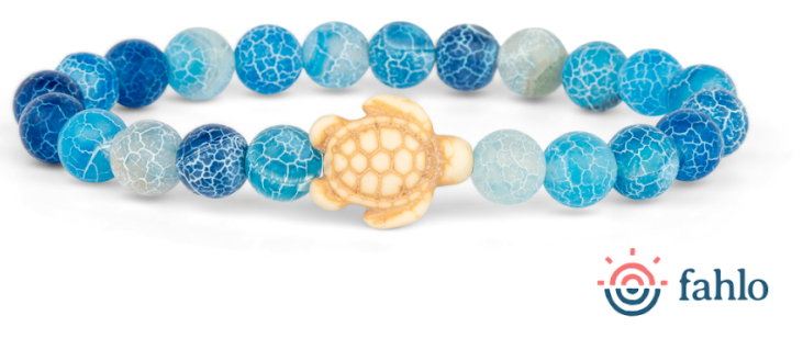 Fahlo - Turtle - Aqua Blue