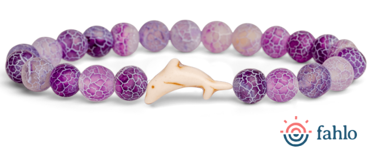 Fahlo - Dolphin - Coral Reef Violet