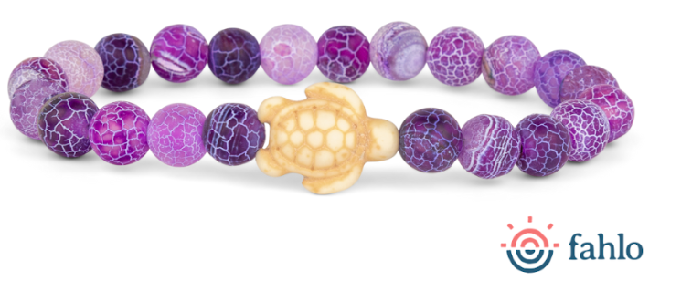 Fahlo - Turtle - Coral Reef Violet