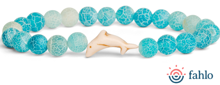 Fahlo - Dolphin - Aqua Blue