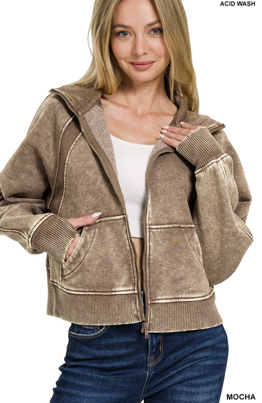 Zip Fleece Jacket