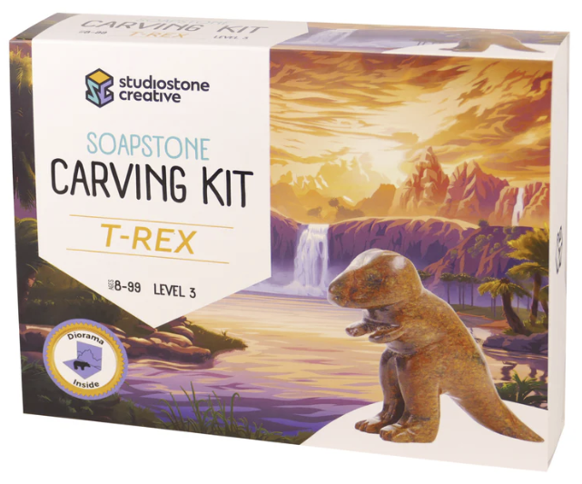 Soapstone Carving Kit - TRex