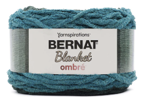 Blanket Ombre - Ocean Teal