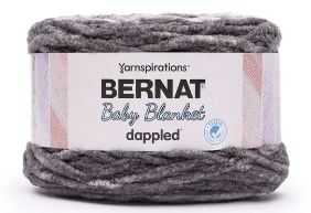 Baby Blanket Dappled - Charcoal