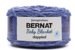 Baby Blanket Dappled - Wandering Blue