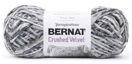 Crushed Velvet - Soft Gray