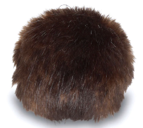 Pompom - Brown Muskrat