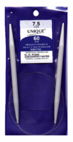 Circular Knitting Needles 24″ Aluminum- 7.5mm