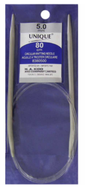 Circular Knitting Needles 32″ Aluminum - 5.0mm