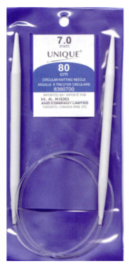 Circular Knitting Needles 32″ Aluminum - 7.0mm