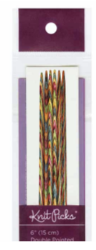 Harmony Wood Double Point Knitting Needles 6"  - 2.5mm