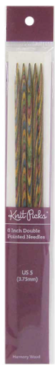 Harmony Wood Double Point Knitting Needles 8" - 3.75mm